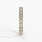 14KY Bezel Set Stackable Diamond Band 0.70 ct