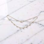 Diamond ''Bib'' Necklace