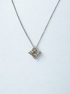 Platinum Slider Diamond Pendant