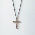 14KW Diamond Cross 0.35 ct